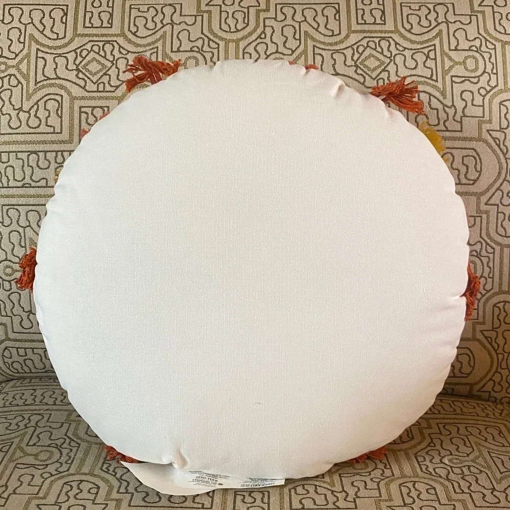 Round Throw Opalhouse Fringed and Embroidered 🆕